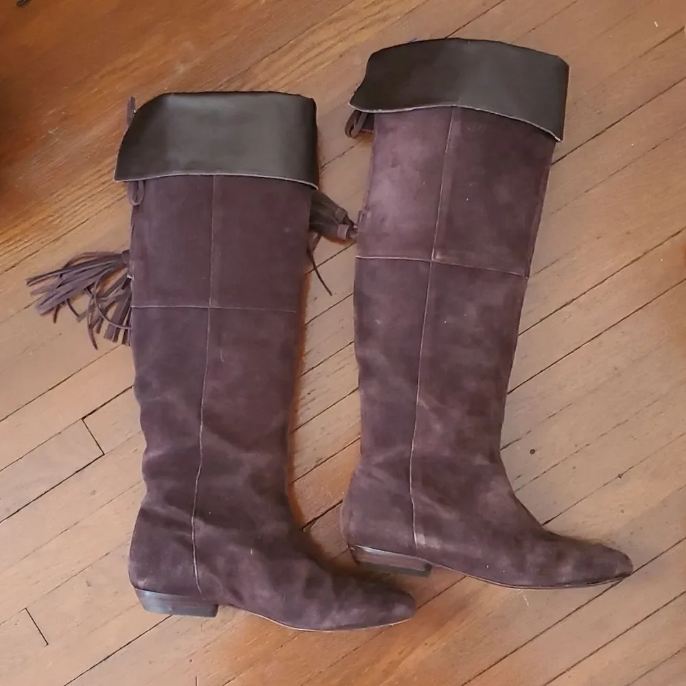 Kelsi Dagger Over the Knee Leather Boots